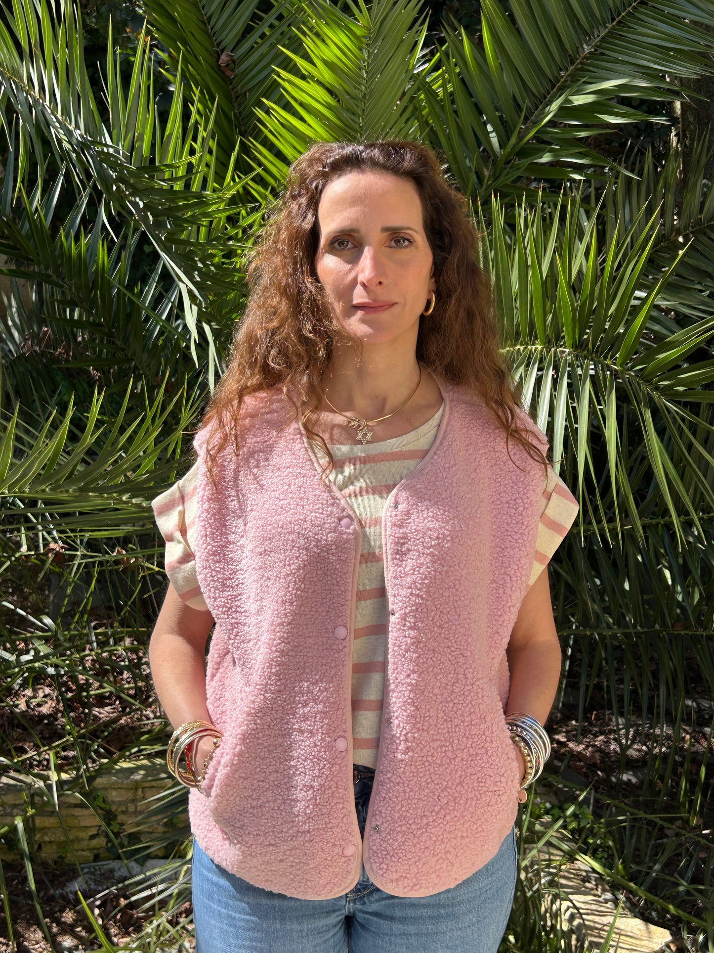 Gilet moumoute elise