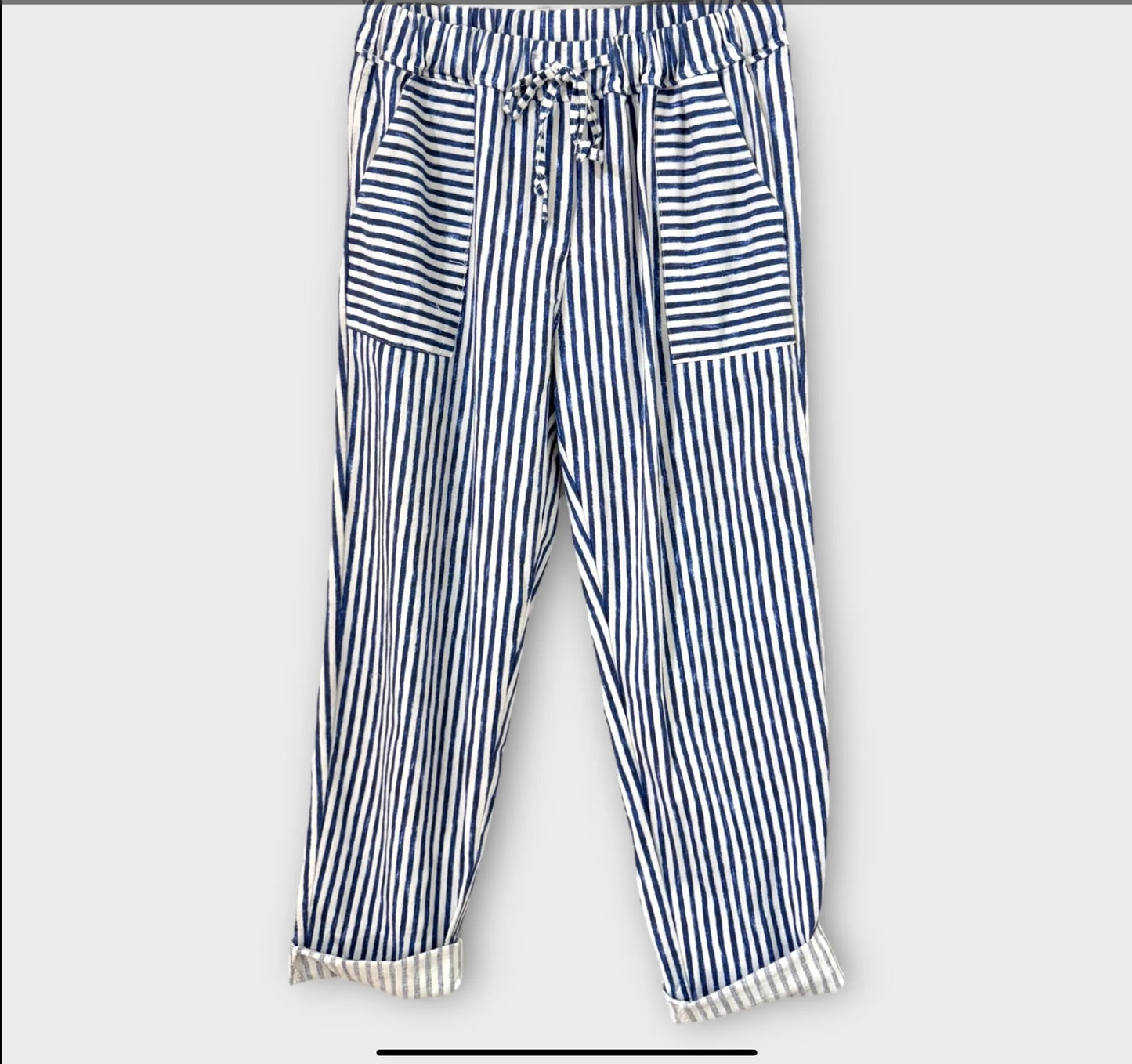 Pantalon rayure grosse poche Valerie