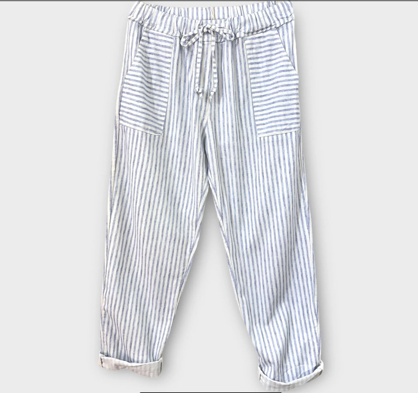 Pantalon rayure grosse poche Valerie