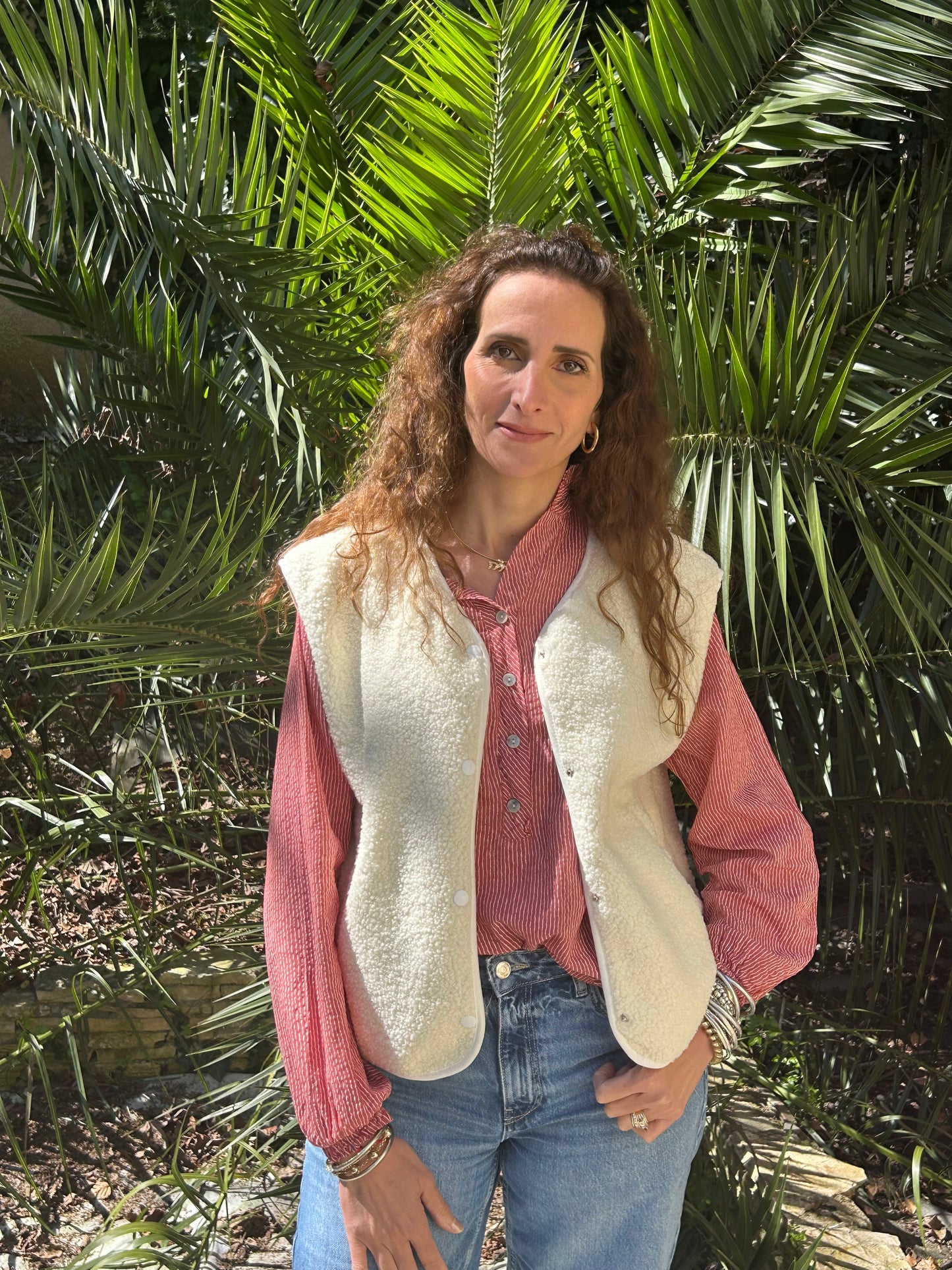 Gilet moumoute elise
