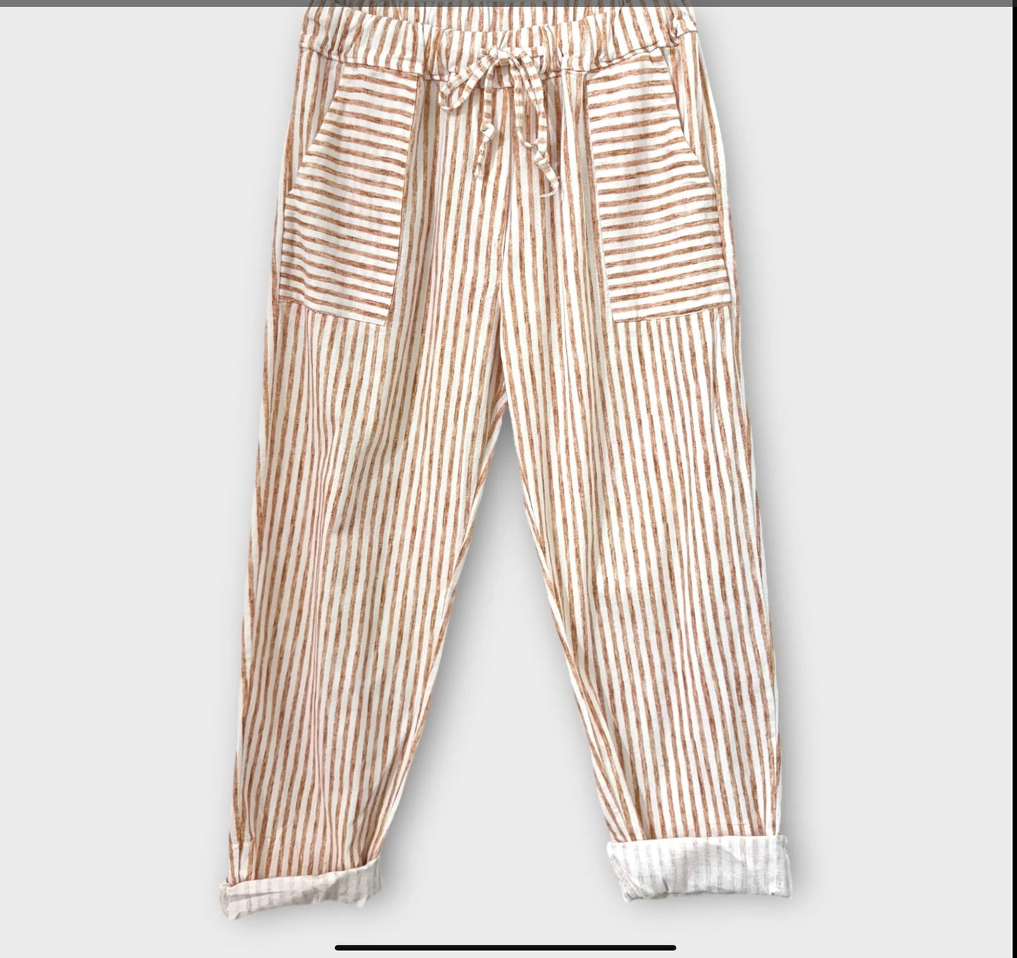 Pantalon rayure grosse poche Valerie