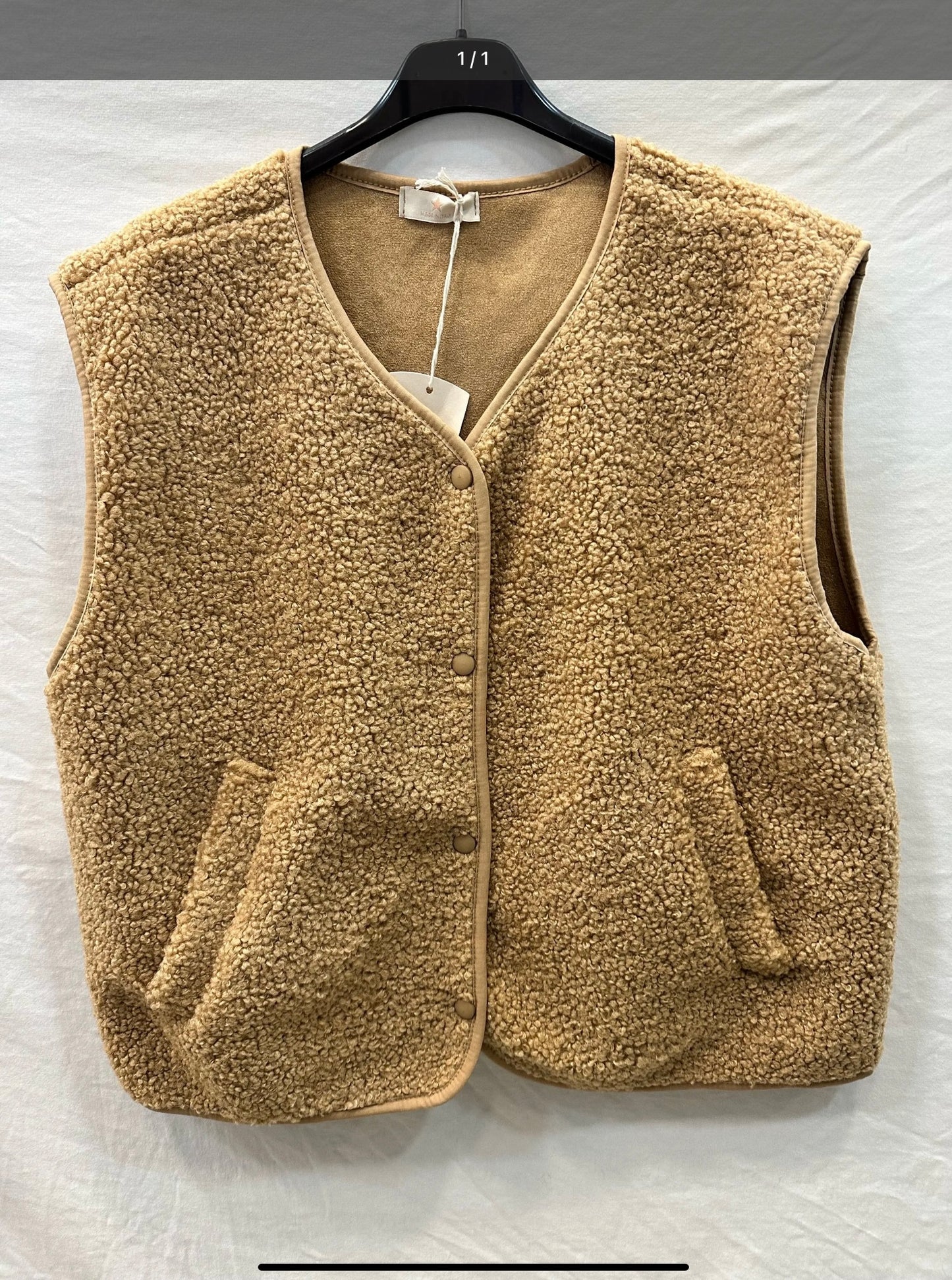 Gilet moumoute elise