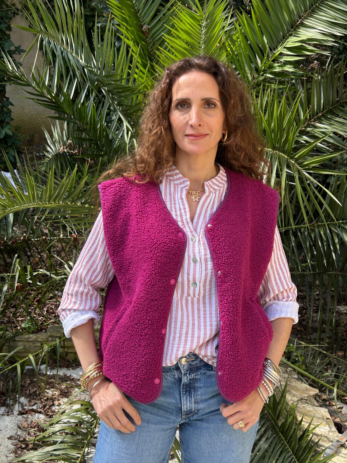 Gilet moumoute elise