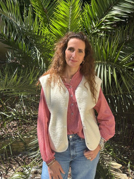 Gilet moumoute elise
